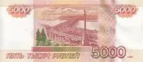 Russie 5000 Roubles - Statue - Ville - 2010 (2011) - P.273b