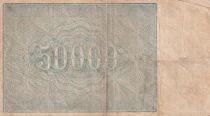 Russie 50000 roubles - Marteau et faucille - 1921