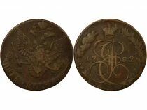 Russie Catherine II - 5 Kopecks - 1782 EM Ekaterinbourg