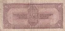 Russland 1 Rouble - Brown - Worker - 1938 - P.213