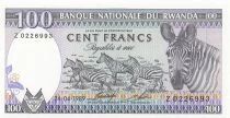 Rwanda 100 Francs - 24-04-1989 - Remplacement - P.19