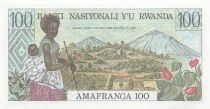 Rwanda 100 Francs - Z&egrave;bres - 1978 - P.12