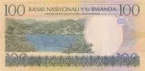 Rwanda 100 Francs Working at the field - 2003