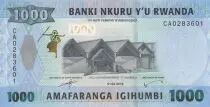 Rwanda 1000 Francs Factory - Doggett\'s guenon - 2019