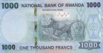 Rwanda 1000 Francs Usine - Singe Doggett - 2019