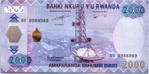 Rwanda 2000 Francs Parabole - Café - 2014