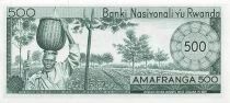 Rwanda 500 Francs - 19-04-1974 - Replacement - P.11