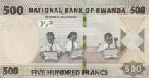 Rwanda 500 Francs Students - Bridge - 2019