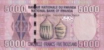 Rwanda 5000 Francs - Gorillas - 2009 - P.37