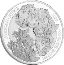 Rwanda Galagos - VERSION BE - 1 Once Argent RWANDA 2020