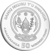Rwanda Galagos - VERSION BE - 1 Once Argent RWANDA 2020