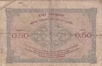 Saar 50 Centimes - National Mines of Saarland - Type 1920 - Serial A - P.1