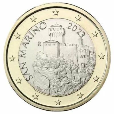 Saint-Marin 1 Euro circulation 2023