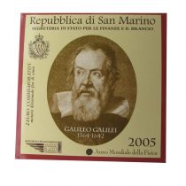 Saint-Marin 2 Euros Commémo. 2005 SAINT MARIN - Année de la Physique