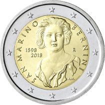 Saint-Marin 2 Euros Commémo. SAINT MARIN 2018 - 420 ans de Gian Lorenzo Bernini