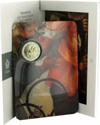 Saint-Marin 2 Euros Comm�mo. SAINT MARIN 2018 - 500 ans de Tintoretto (Le Tintoret)