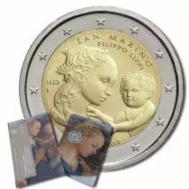 Saint-Marin 2 Euros Comm&eacute;mo. SAINT MARIN 2019 - 550 ans de la mort de Filippo Lippi