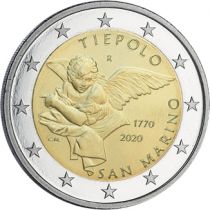 Saint-Marin 2 Euros Commémo. SAINT MARIN 2020 - 250 ans de la mort de Gianbattista Tiepolo