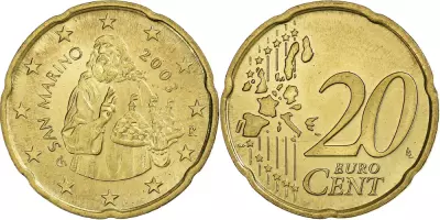 Saint-Marin 20 Centimes 2003