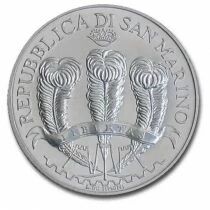 Saint-Marin 5 Euro Lutte Contre les Discriminations - 2007 - Argent