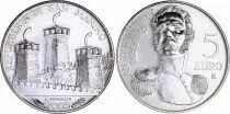 Saint-Marin 5 Euros - Antonio Onofri 1825-2005 - 2005 - Argent
