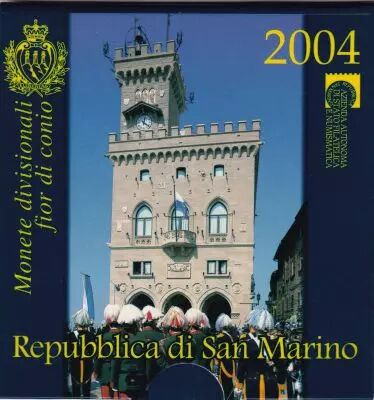 Saint-Marin Coffret BU euro 2004