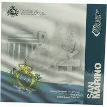 Saint-Marin Coffret BU Euro 2012 - Saint Marin (Giovanni Pascoli)