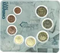 Saint-Marin Coffret BU Euro 2012 - Saint Marin (Giovanni Pascoli)