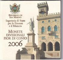 Saint-Marin Coffret BU Saint-Marin 2006 - 9 monnaies en euro