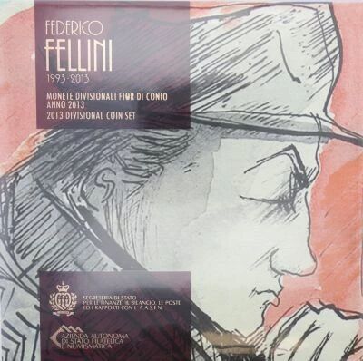 Saint-Marin Coffret San Marino - F�d�rico Fellini - 2013 - 9 pi�ces