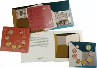 Saint-Marin Eglise San Francesco - Coffret BU Euro 2021