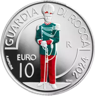 Saint-Marin Guardia di Rocca - 10 Euros couleur Argent 2024