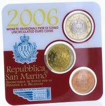 Saint-Marin Miniset 3 pièces 2006 - FDC sous blister
