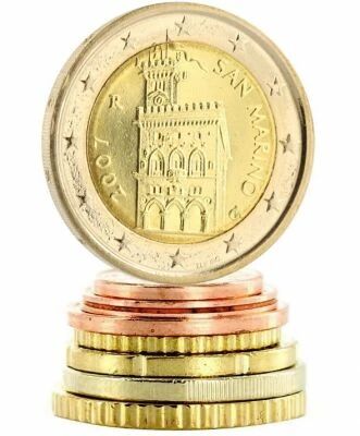 Saint-Marin S�rie Euros 2007 - 8 monnaies