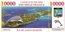 Saint Martin 10000 Francs - Dauphin - Louis XIV - 2018