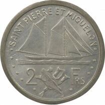 Saint Pierre & Miquelon 2 Francs, Pi&eacute;fort - 1948 Paris