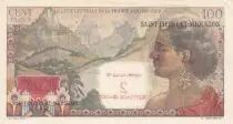 Saint Pierre & Miquelon 2 NF / 100 Francs - La Bourdonnais - ND (1963) - Serial Z.44