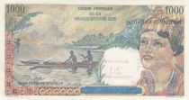 Saint-Pierre and Miquelon 2NF/1000 Francs Women - ND (1964) - Serial O.9