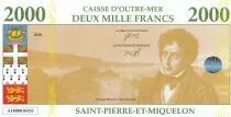 Saint Pierre e Miquelon 2000 Francs Chateaubriand - Terre Neuve - 2018 - Fantaisy