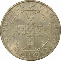 Saint Thomas and Prince 50 Silver Escudos, 500th Anniversary of Discovery - 1970 Lisbonne