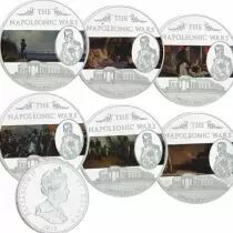 Sainte H&eacute;l&egrave;ne Lot 6 pi&egrave;ces L\'exil de Napol&eacute;on Ier\  SAINTE-HELENE 2013\ 