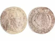 Sajonia 1/3 Thaler Friedrich Auguste - Armoiries