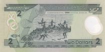 Salomon (îles) 2 Dollars - Jubilée d\'argent de la Reine Elisabeth II - Polymère - 2003 - Série AE - P.23