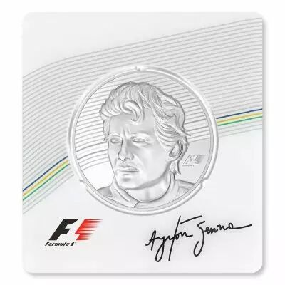 Salomon (�les) Ayrton Senna - Formule 1 - 2 5 Onces Argent �les Salomon 2017