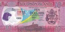 Salomonen 10 Dollars - Olympics Games - 2023 - Polymer - Remplacement Serial X.23
