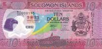 Salomonen 10 Dollars - Olympics Games - 2023 - Polymer