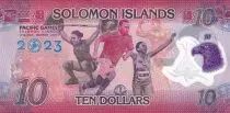 Salomonen 10 Dollars - Olympics Games - 2023 - Polymer