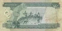 Salomonen 2 Dollars  - Elizabeth II - Fishing - 1977