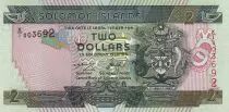 Salomonen 2 Dollars - Arms - Traditional fishing - ND (1997) - P.18
