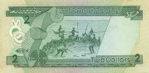 Salomonen 2 Dollars - ND (1986) - Replacement - P.13